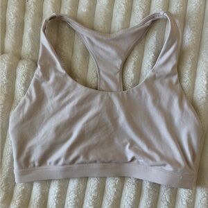 Fabletics Soft Racerback Bralette in Light Taupe